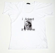 "I Licked It So It's Mine" raglan t-shirt