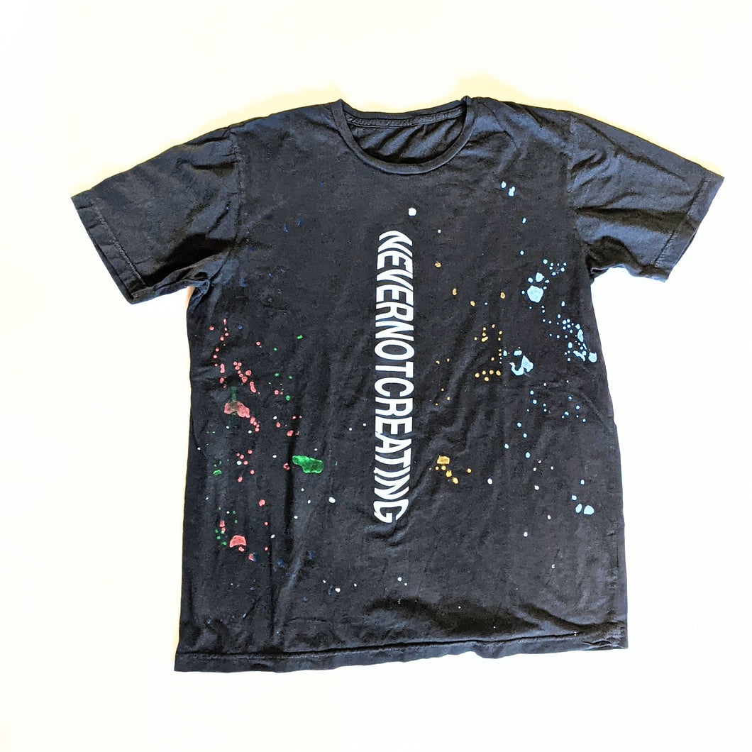 NEVERNOTCREATING Beautiful Mess T-Shirt in Dark
