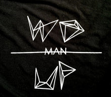 "WOmanUP" T-Shirt Black