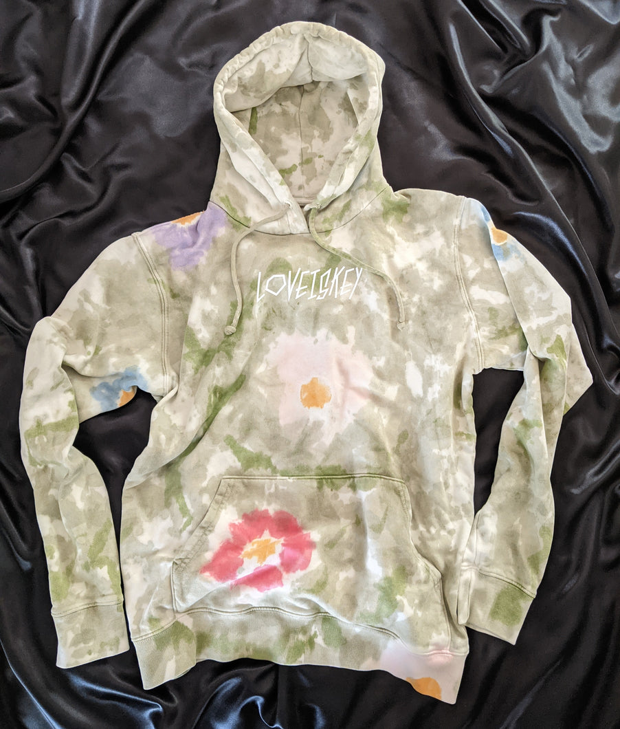 LOVE IS KEY BlossomDye HOODED SWEAT